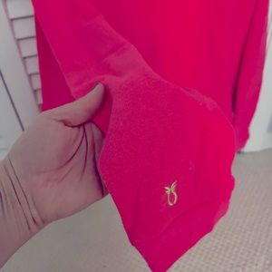 Dudley Stephens Park Slope, Terry Fleece size Large. Great condition! Neon Pink